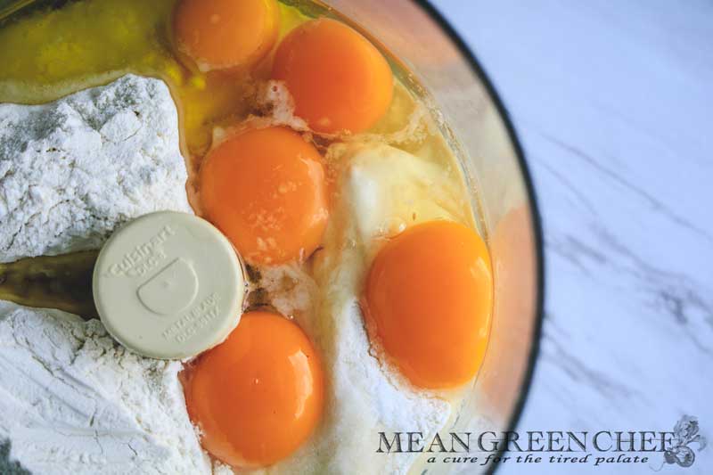 Easy Egg Yolk Pasta Recipe | Mean Green Chef