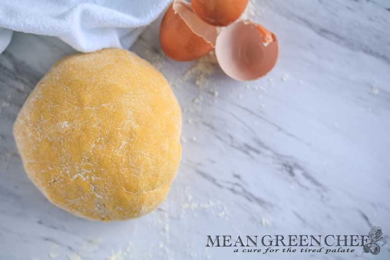 Easy Egg Yolk Pasta Recipe | Mean Green Chef