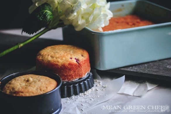 Raspberry Lemon Cake | Mean Green Chef