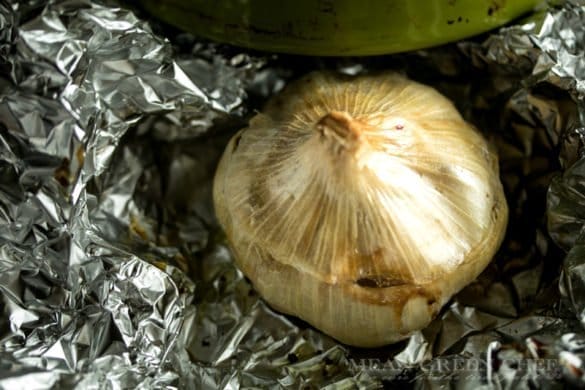Oven Roasted Garlic Recipe | Mean Green Chef