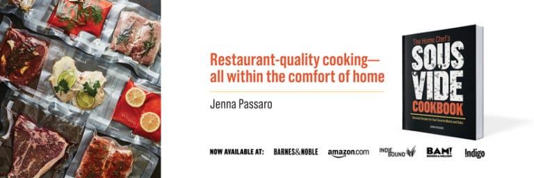 The Home Chef's Sous Vide Cookbook Jenna Passaro