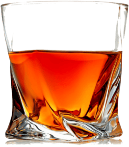 Whiskey highball glass